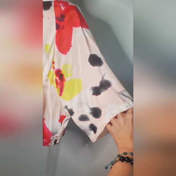 TOPSHOP -size 12 - women blouse - short sleeves cropped - Picture 6 of 10